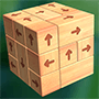 Tap 3D Wood Block Away
