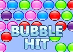 Bubble hit online games 