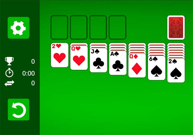 Classic Solitaire Online - Jogo Grátis Online