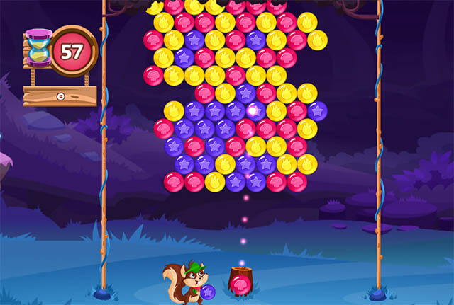 BUBBLE WOODS jogo online no